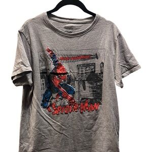 Spider-Man Graphic Gray T-Shirt
